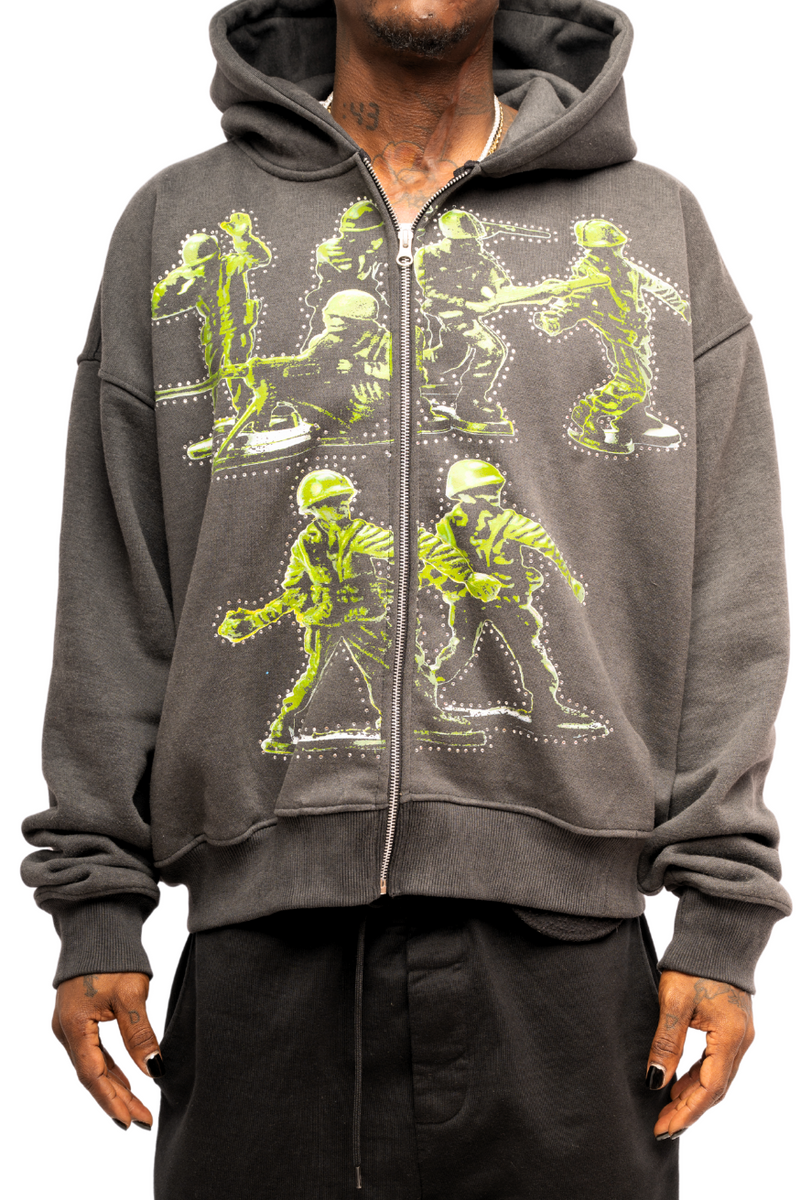 【こざん】WudgeBoy military stand jumper WudgeBoy military stand jumper