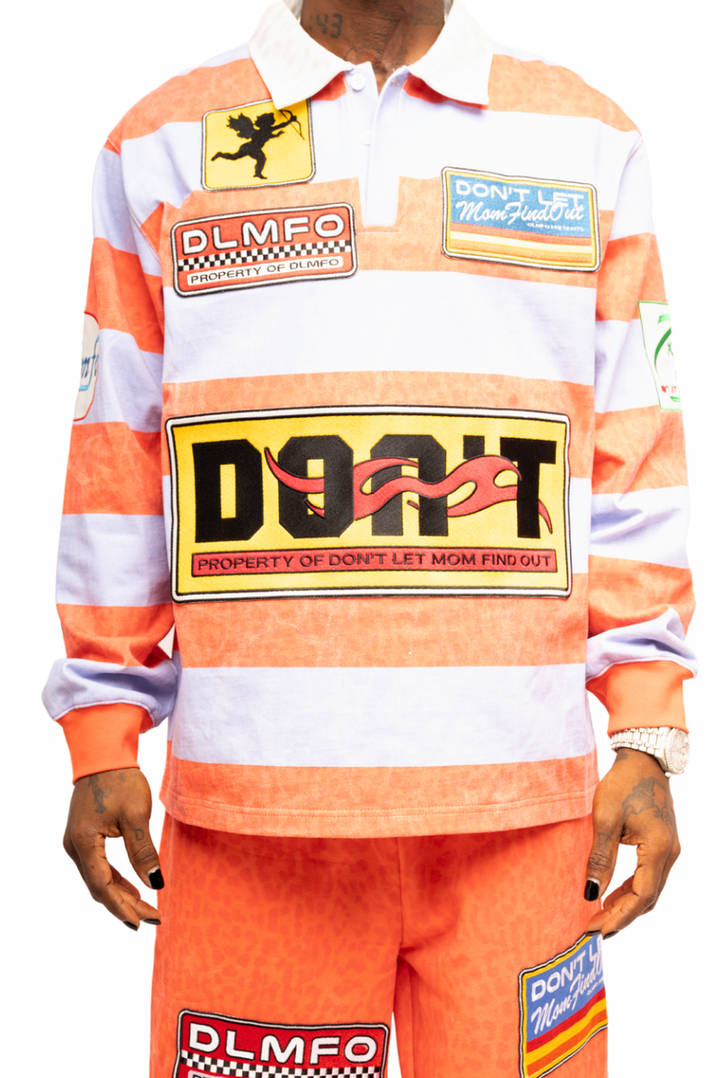 dime mtl 初期 rugby shirt M Dime Men's French Terry Rugby Shirt